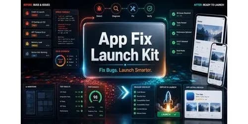Example output for App Fix Launch Kit