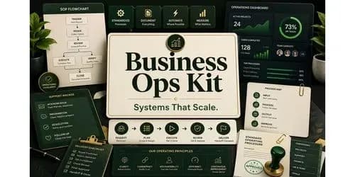 Example output for Business Ops Kit