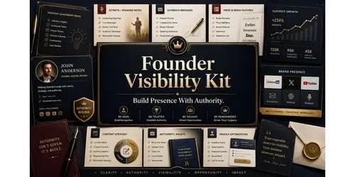 Example output for Founder Visibility Kit