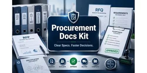 Example output for Procurement Docs Kit