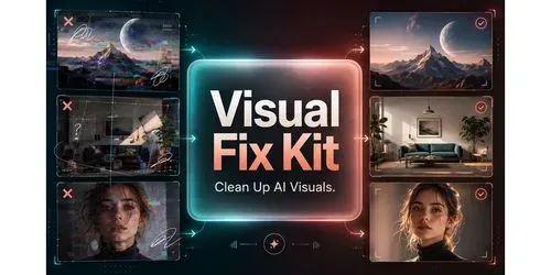 Example output for Visual Fix Kit
