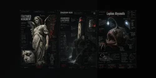 Example output for Diagram Noir Casefiles Forensic Posters