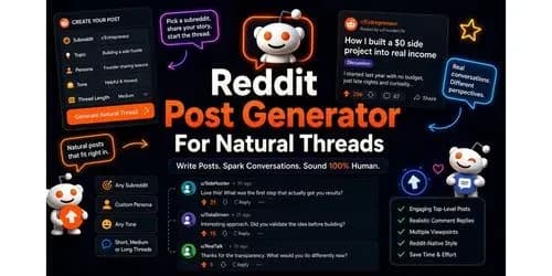 Example output for Natural Reddit Thread Drafts