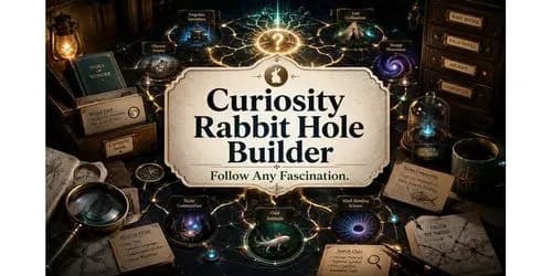 Example output for Curiosity Rabbit Hole Builder