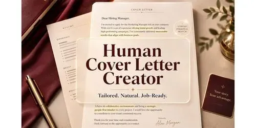 Example output for Human Cover Letter Creator