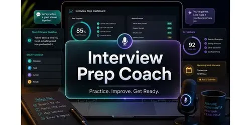 Example output for Interview Prep Coach