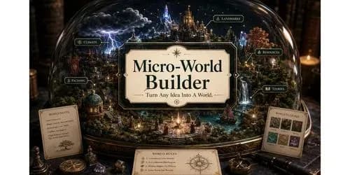 Example output for Microworld Builder