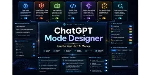 Example output for Custom Mode Designers