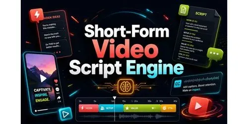 Example output for Shortform Video Script Engine
