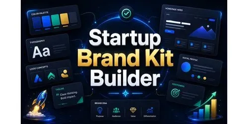 Example output for Startup Brand Kit Builder